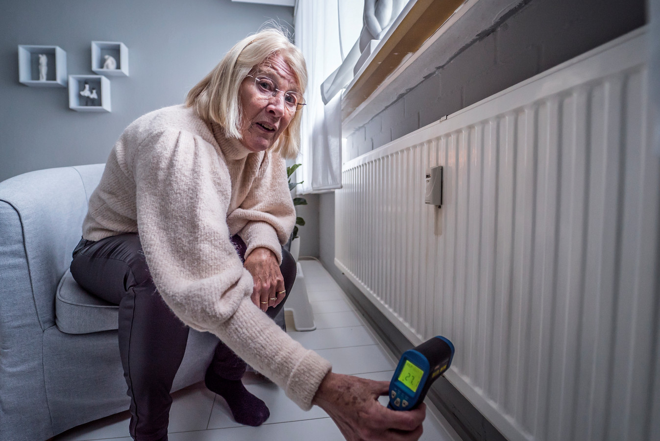 Bewoners van ijskoude flat hopen op hulp minister ‘Het wordt in huis