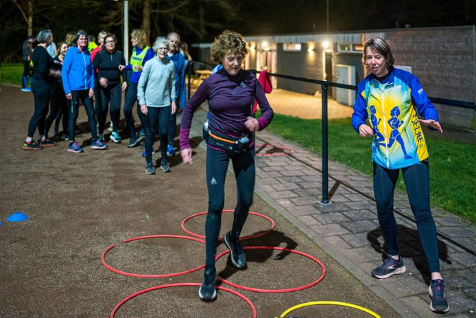 Training bij AV Gelre met instructie door Ilse Paulus.