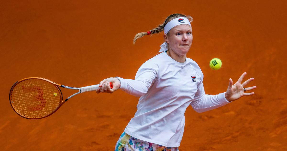 Kiki Bertens Fit For Roland Garros In Time Sport Netherlands News Live