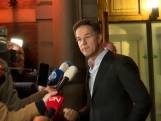 Rutte houdt vol na vier uur kabinetsoverleg: 'Goede sfeer'
