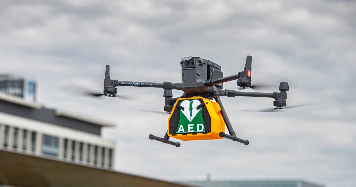 Drone will deliver pizzas and AEDs in the future 'All automatically, without people' Pledge Times