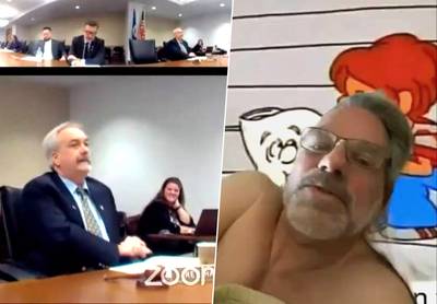 KIJK. Amerikaanse senator verschijnt plots halfnaakt op zijn bed tijdens virtuele meeting