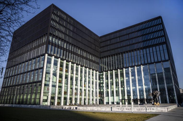 Rechtbank van Amsterdam.  Beeld REMKO DE WAAL/ANP