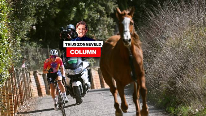 Column Thijs Zonneveld | Demi Vollering won Strade Bianche juist dankzij het paard