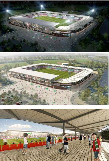 Nieuw stadion Dordrecht model voor WK in Qatar ...