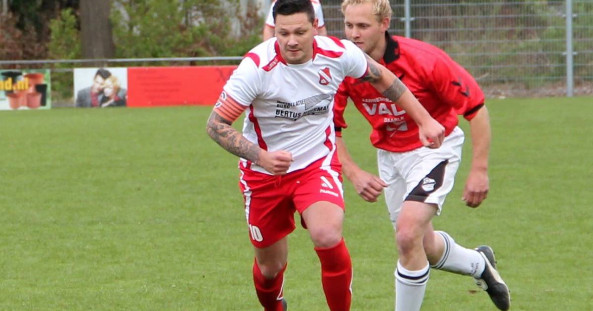 Topscorer Daarlerveen realistisch: 'Profvoetbal zit er niet meer in'