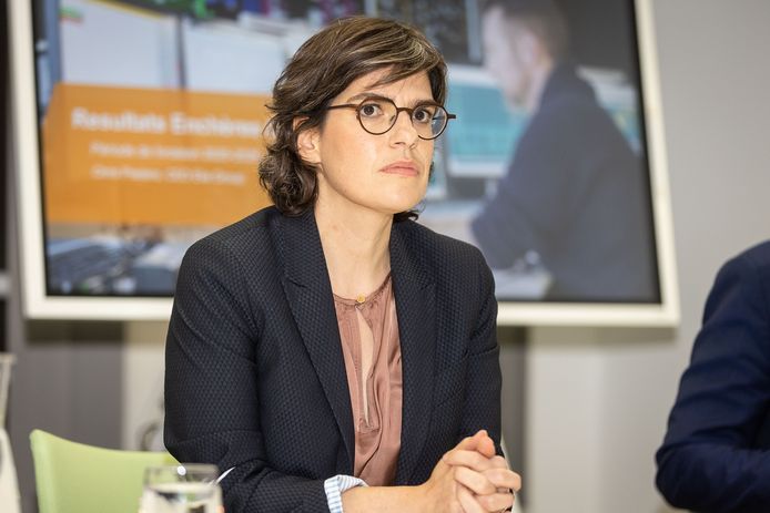 Minister van Energie Tinne Van Der Straeten (Groen)