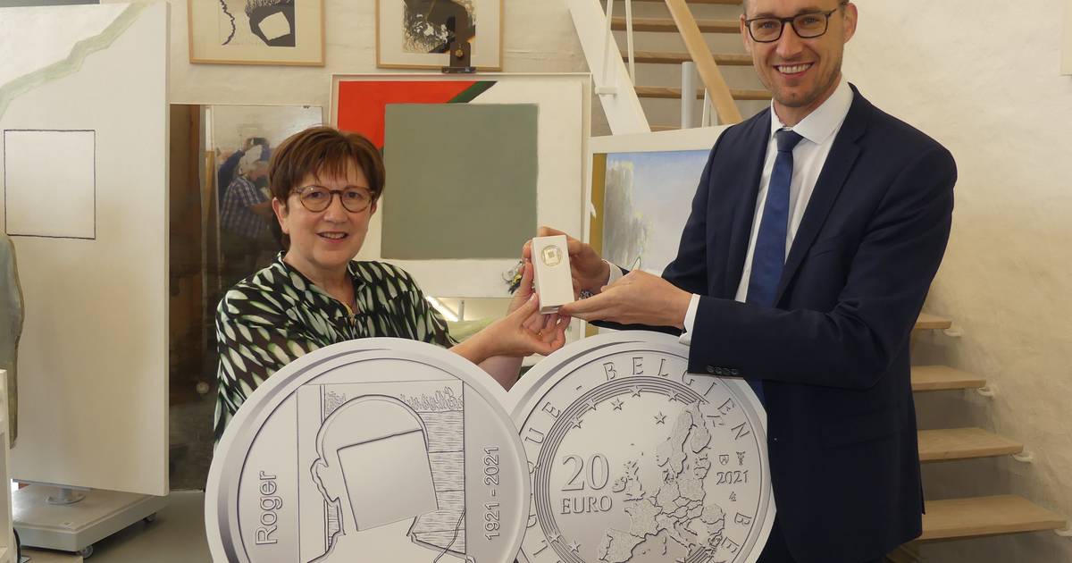 Roger Raveel herdacht met zilveren munt van 20 euro: “Eerbetoon aan één ...