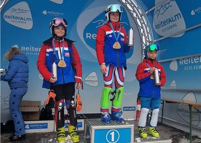 Skitalent Siebe uit Leende rijgt overwinningen aaneen; drie keer winst in Oostenrijk