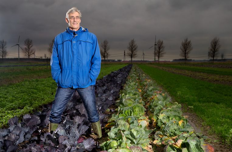 Wijnand Sukkel van Wageningen Universiteit, de projectleider van de boerderij van de toekomst.  Beeld Gerard-Jan Vlekke