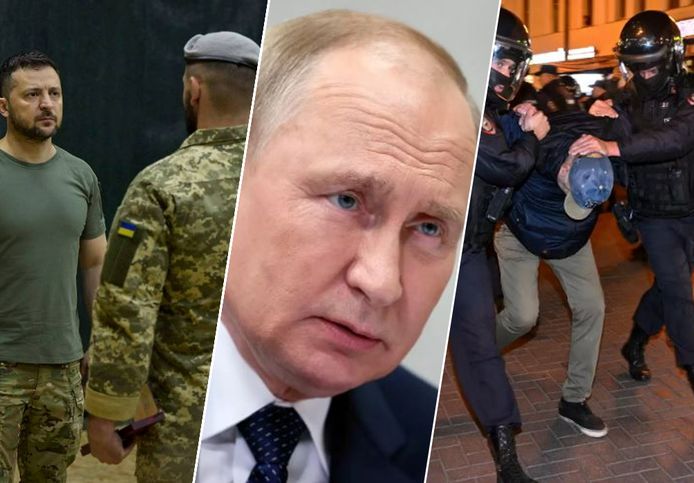 Au moins 1.332 personnes ont été arrêtées mercredi en Russie lors de manifestations improvisées contre la mobilisation partielle pour l'offensive en Ukraine, annoncée dans la matinée par le président Vladimir Poutine, selon une ONG.