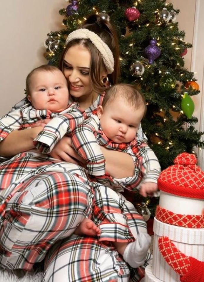 Alexis LaRue et ses deux filles.
