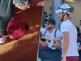 “Vandaag ben ik voorbereid”: Novak Djokovic arriveert na ‘flesincident’ plots met fietshelm op z’n hoofd
