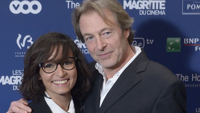 Hakima et son mari, Hugo Labye, directeur photo chez RTL-TVI.