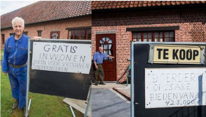 heeft 'Vrouw gezocht' vervangen door bordje koop' | Buitenland | AD.nl