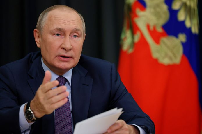“Sancties tegen Rusland kunnen leiden tot een verdere verslechtering van de situatie, tot een wereldwijde voedselcrisis", zegt de Russische president.