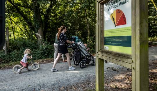 Code oranje voor brandgevaar in alle bos- en natuurgebieden in Vlaanderen