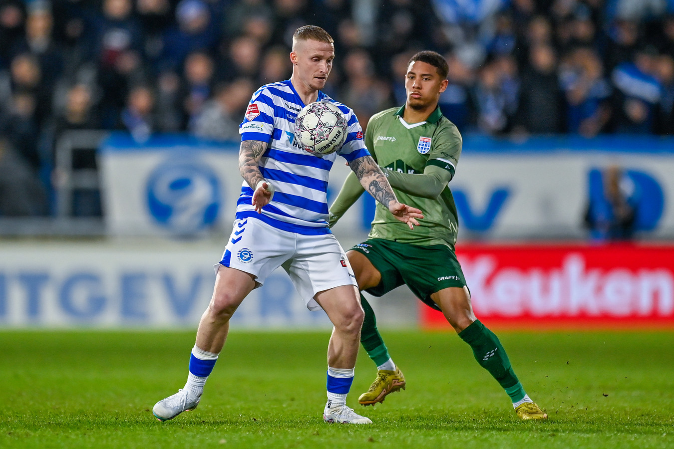 Einde aan mooie serie De Graafschap, PEC Zwolle op De Vijverberg te sterk Foto gelderlander.nl