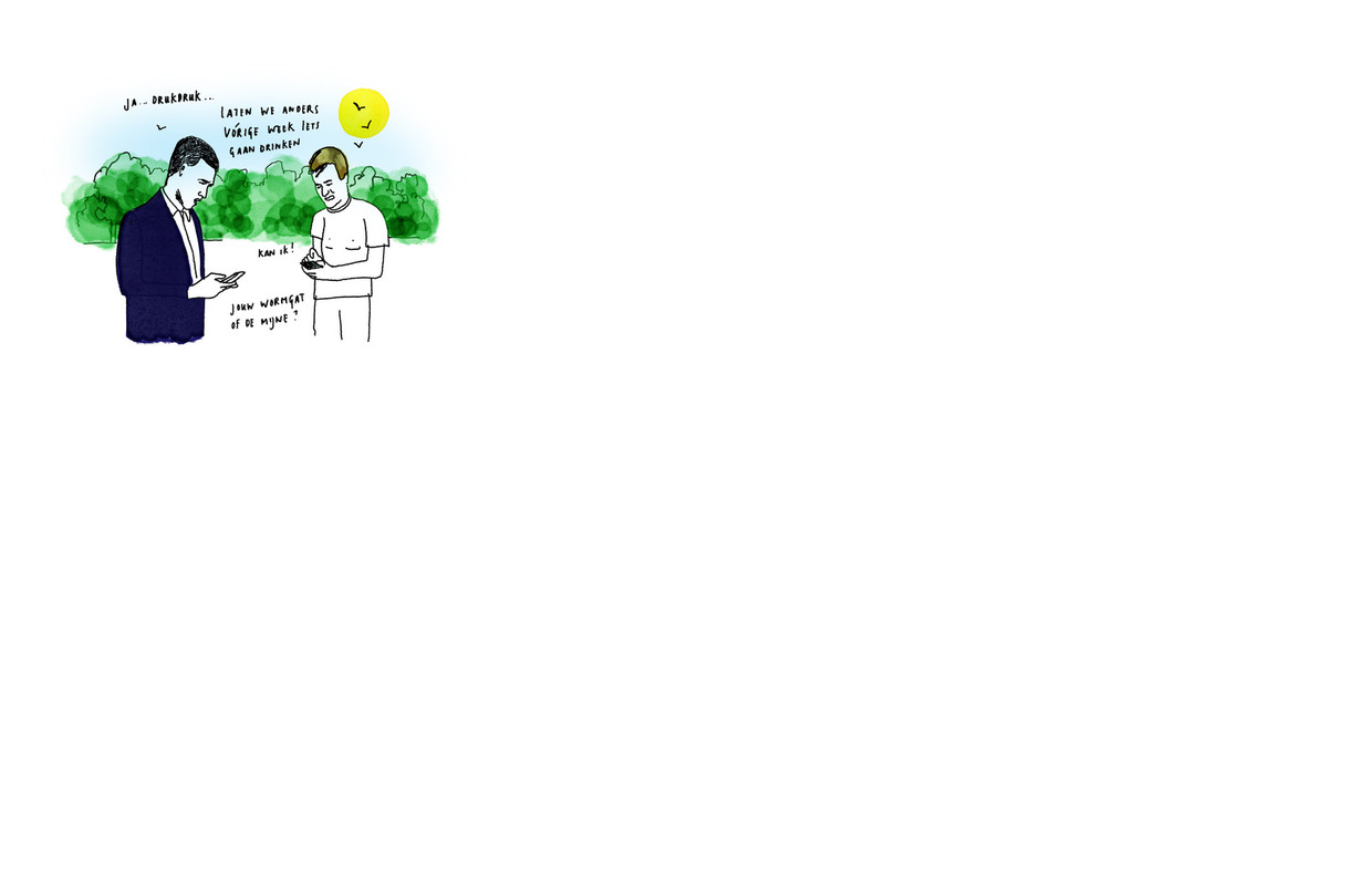 null Beeld Illustratie Paul Faassen