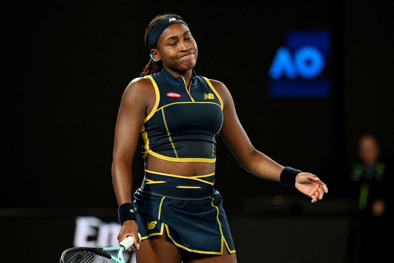 Aryna Sabalenka rekent af met Coco Gauff en staat in finale Australian ...
