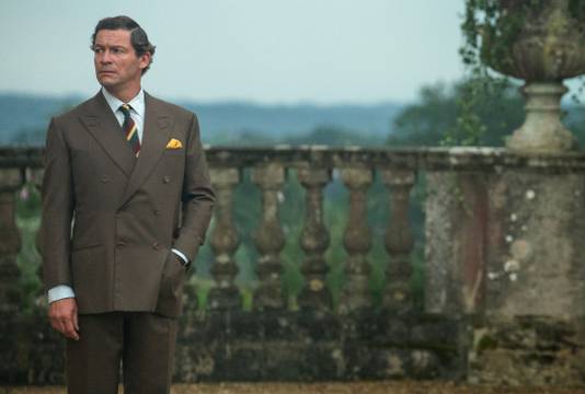 Dominic West dans le rôle du prince Charles.