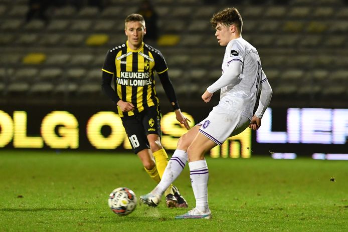 Robbe Quirynen stond tegen Lierse voor het eerst dit seizoen in de basis.