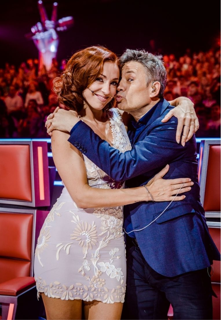 
Met Bart Peeters in 'The Voice': 'Ik leer veel bij van de kandidaten: je gaat je eigen werk anders bekijken’ Beeld 