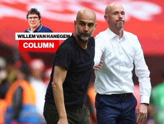 Column Willem van Hanegem | Erik ten Hag hoeft zich toch niet zo piepklein te maken, waarom zo nederig?