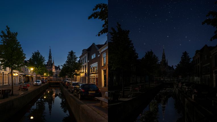 Daan Roosegaardes project 'Seeing Stars', waarin aandacht wordt gevraagd voor de verbindende kracht van de sterrenhemel. Beeld Daan Roosegaarde