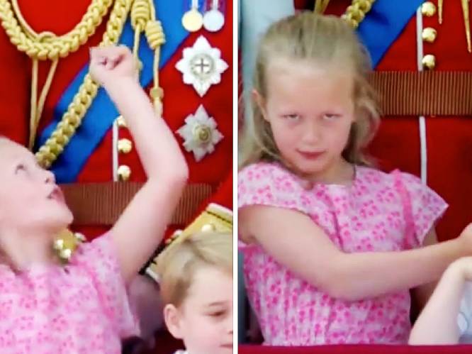 VIDEO: Royal kids stelen de show op verjaardag van Queen