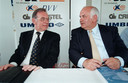 1999: Frans Verheeke en Ivan De Witte, de voorzitter van KAA Gent.