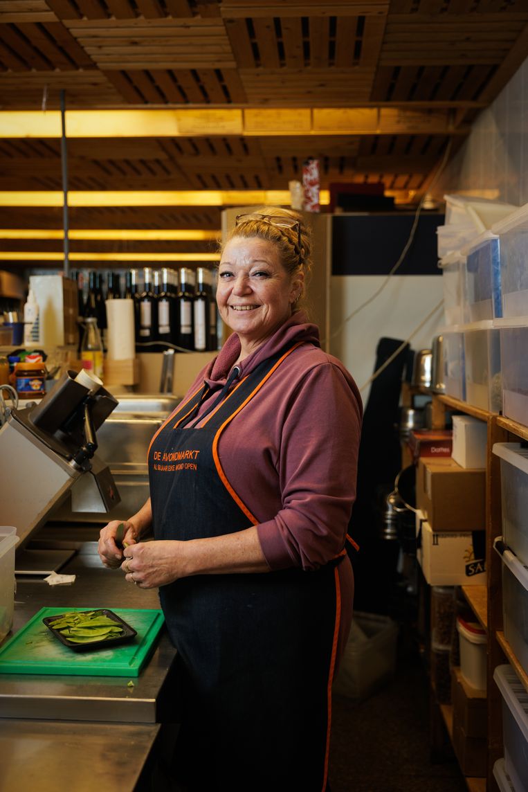 Daphne Holthuizen, van de ­groenteafdeling. Beeld Jurre Rompa