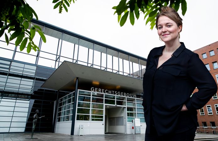 Emma Thies in de rechtbank boefjes