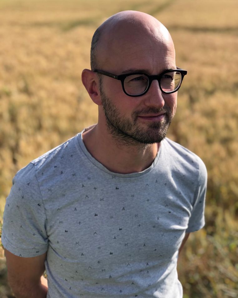 Auteur Pieter De Poortere: 'Naar de normen van andere landen gaat 'Boerke' er wat over. Maar net omdat ze die humor er niet kennen, wordt ze wel gesmaakt.' Beeld Pieter De Poortere