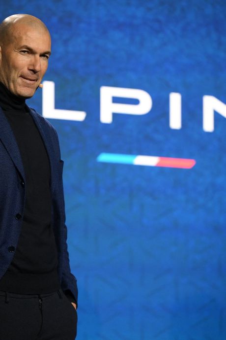 Alpine dévoile sa monoplace avec... Zinédine Zidane comme ambassadeur