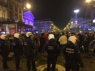 Brusselse politie roept op beeldmateriaal rellen te bezorgen