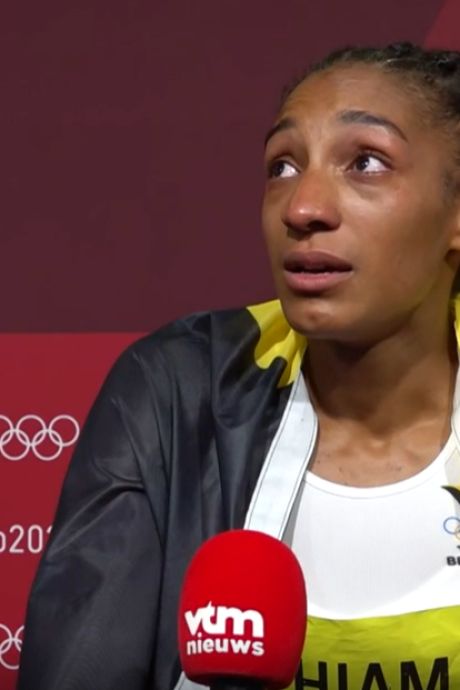 Les larmes de Nafi Thiam: “Ce titre, c'est celui de la persévérance”