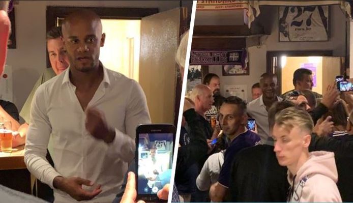 Kompany in 'Café Le But'