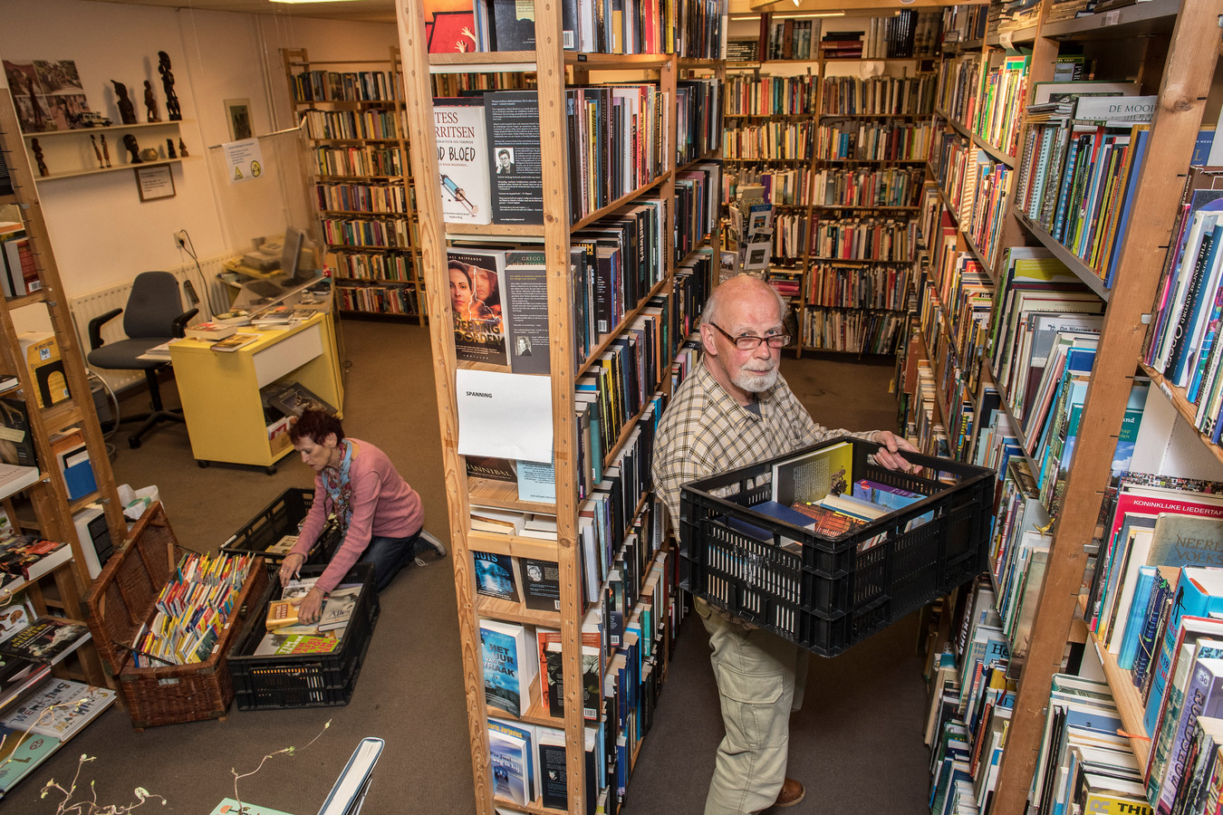 Tweedehands boekenwinkel De Boekenlegger heeft de 250.000 Euro bereikt.