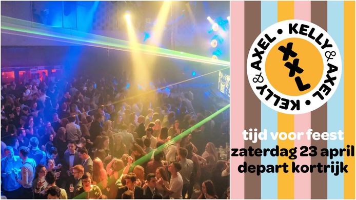 Het bevrijdingsfeest (simulatiebeeld) is op zaterdag 23 april in stadshal Depart