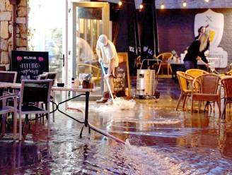Gemalen konden hevige regenval niet aan, waardoor restaurant overstroomde: ‘Maximale pompcapaciteit was bereikt’