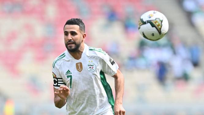 Riyad Mahrez en titelhouder Algerije kennen valse start op Afrika Cup