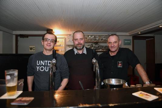 Zaakvoerders Asan Boulafdec, Koen Van Roelen en Luc Bastiaens.