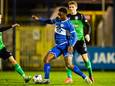 Jeffrey Sekyere scoorde twee keer voor Rupel Boom, meteen zijn eerste goals voor de Steenbakkers.
