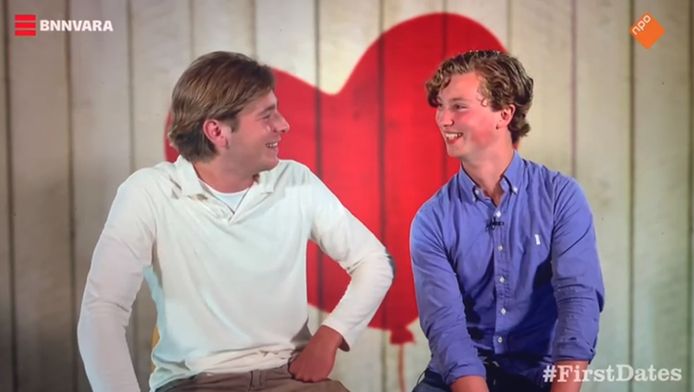 Jens en Justus in het Nederlandse 'First Dates'