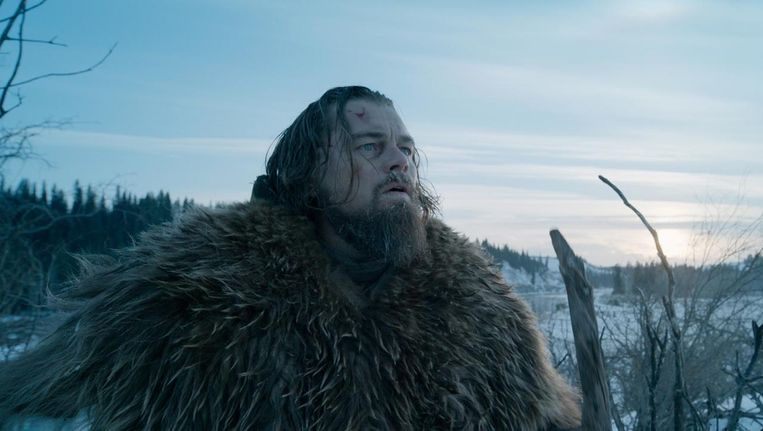 Leonardo DiCaprio in The Revenant Beeld YouTube