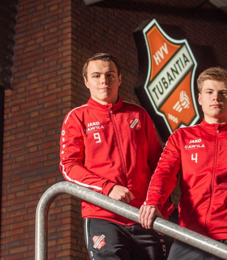In het elftal van Tubantia zijn broers Tijn (18) en Jort (17) Zengerink geen uitzondering