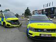 Politiecombi betrokken bij ongeval op druk kruispunt 