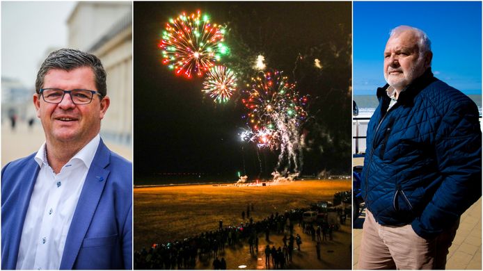 In Oostende zal er met oudejaarsavond geen vuurwerk te zien zijn. Burgemeester Tommelein vindt het te onveilig. Jean-Marie Dedecker, de burgemeester van Middelkerke, ziet er geen graten in en laat het schouwspel wel plaatsvinden.