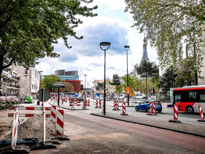 Tilburgse cityring in 2024 twee maanden op slot, parkeergarages wél bereikbaar